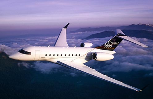 charter flight Global Express / Global XRS